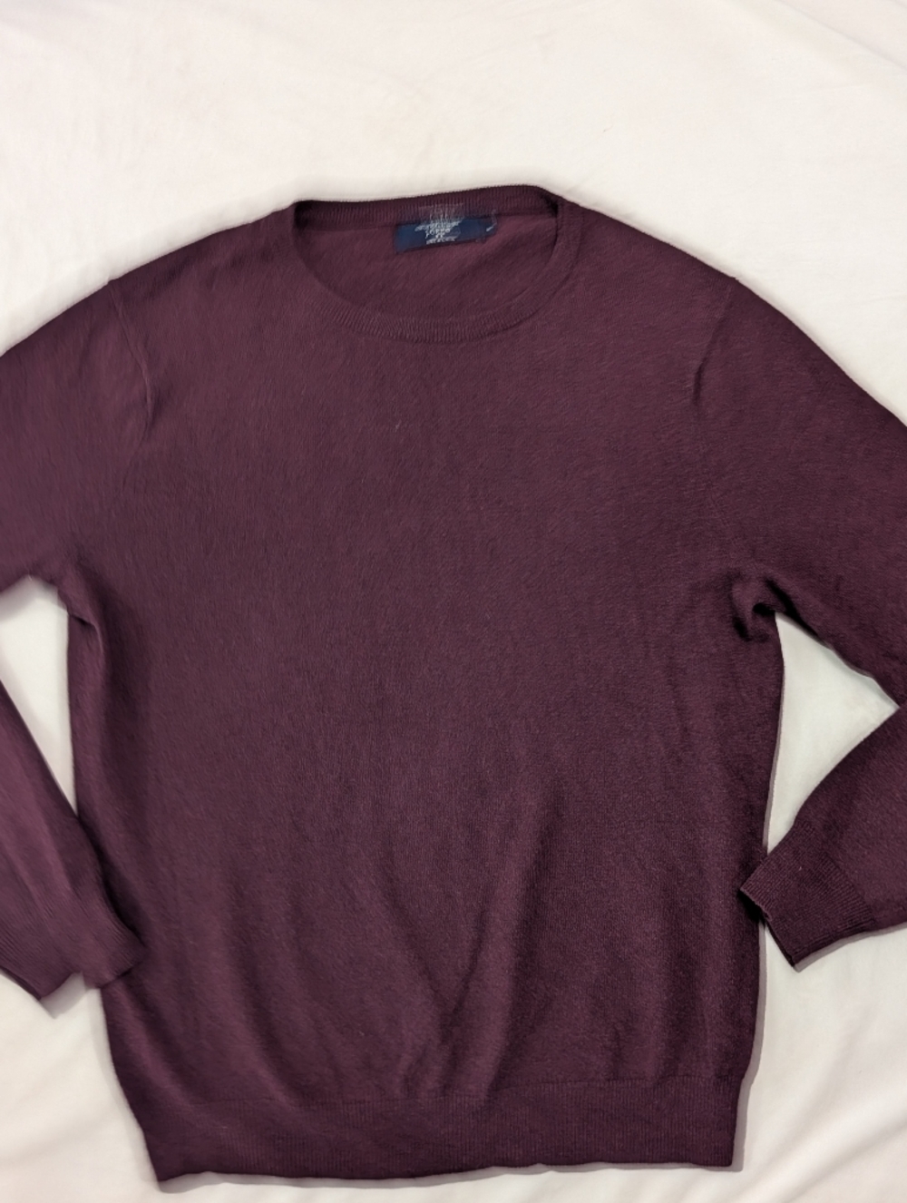 J Crew Cotton + Cashmere Crew Neck Sweater Women size small - Picture 7 of 7